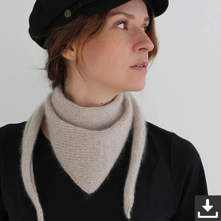 Paulastrickt Pattern EasyPeasy Bandana Strickanleitung - Paula strickt (PDF) Lieblingsgarn