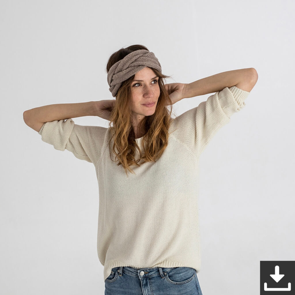 Paulastrickt Pattern Stirnband ELLA Strickanleitung - Paulastrickt (PDF) Lieblingsgarn