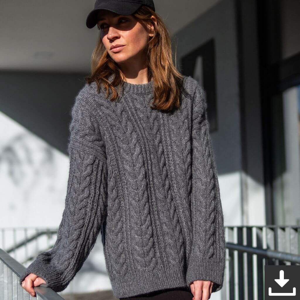 Paula Strickt Hanna Sweater Strickanleitung - Paula strickt (PDF) Lieblingsgarn