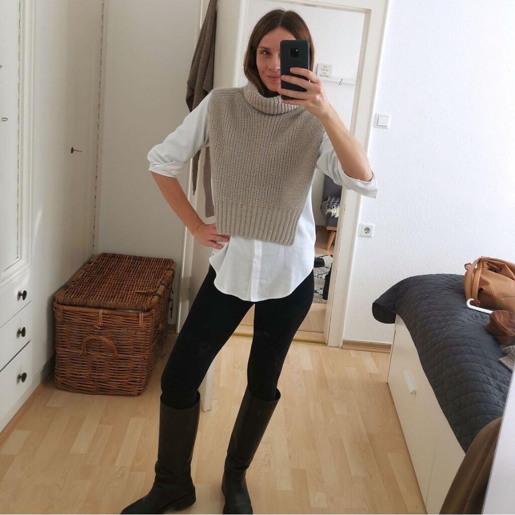 Paula Strickt Pullunder Jaques Collar Strickanleitumng - Paula strickt (PDF) Lieblingsgarn