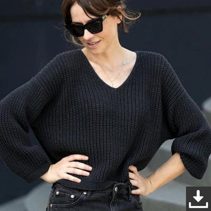 Paulastrickt Pattern Sweater NEVER ENDING STORY Strickanleitung - Paulastrickt (PDF) Lieblingsgarn