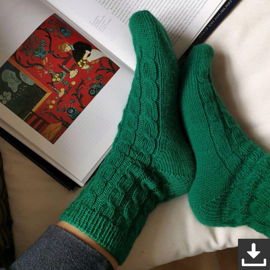 Paula Strickt Zola Socken Strickanleitung - Paula strickt (PDF) Lieblingsgarn