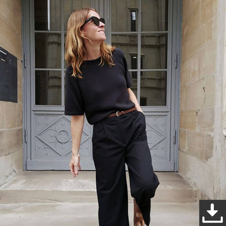 Paulastrickt Pattern Freestyle Shirt Strickanleitung - Paulastrickt (PDF) Lieblingsgarn