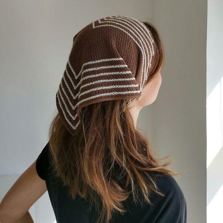 I love stripes Bandana Strickanleitung - Paulastrickt (PDF)