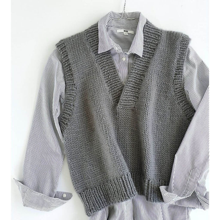 Paulastrickt Pattern Pullunder Mara Vest Strickanleitung - Paulstrickt (PDF) Lieblingsgarn