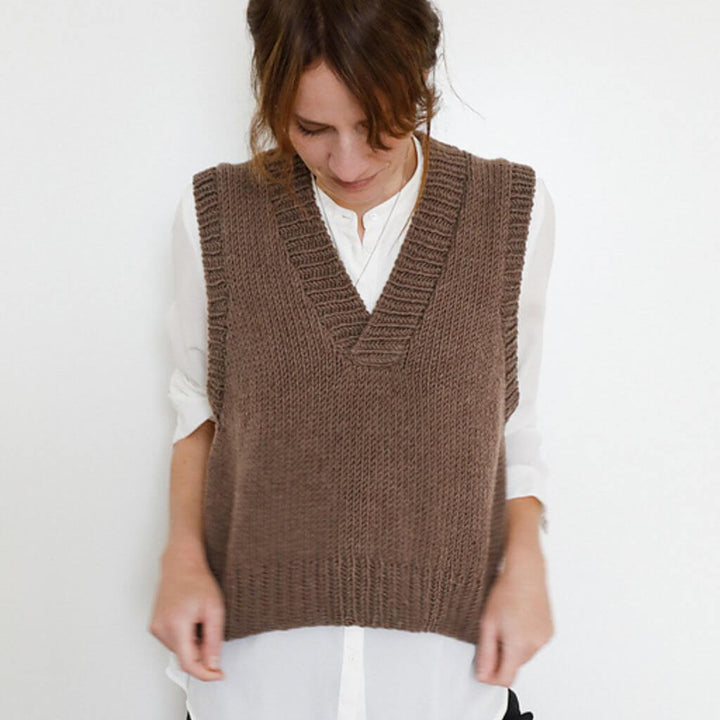 Paulastrickt Pattern Pullunder Mara Vest Strickanleitung - Paulstrickt (PDF) Lieblingsgarn