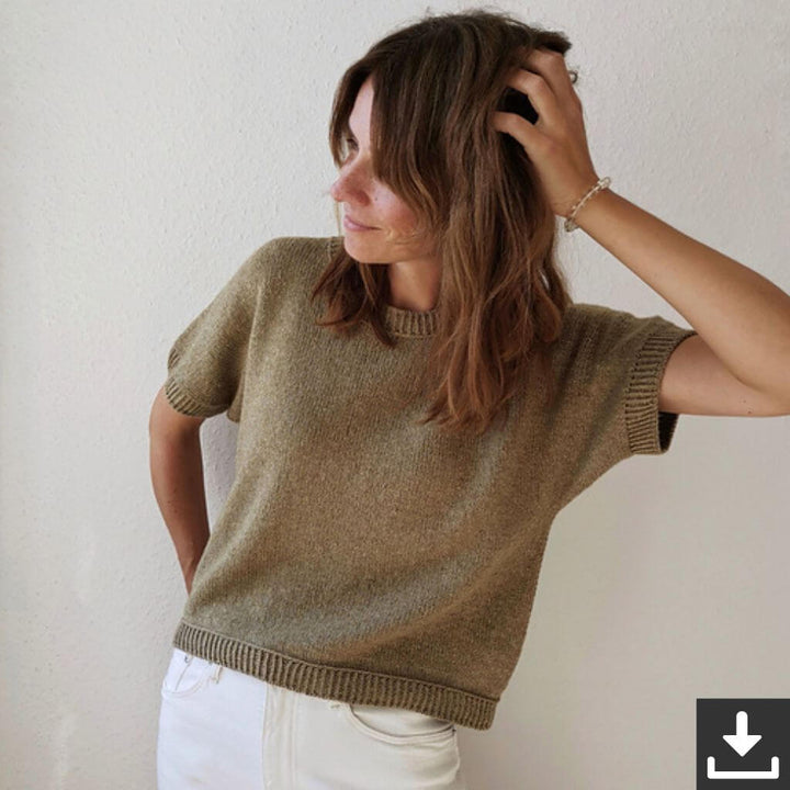 Paulastrickt Pattern Sonya Shirt Strickanleitung - Paulstrickt (PDF) Lieblingsgarn