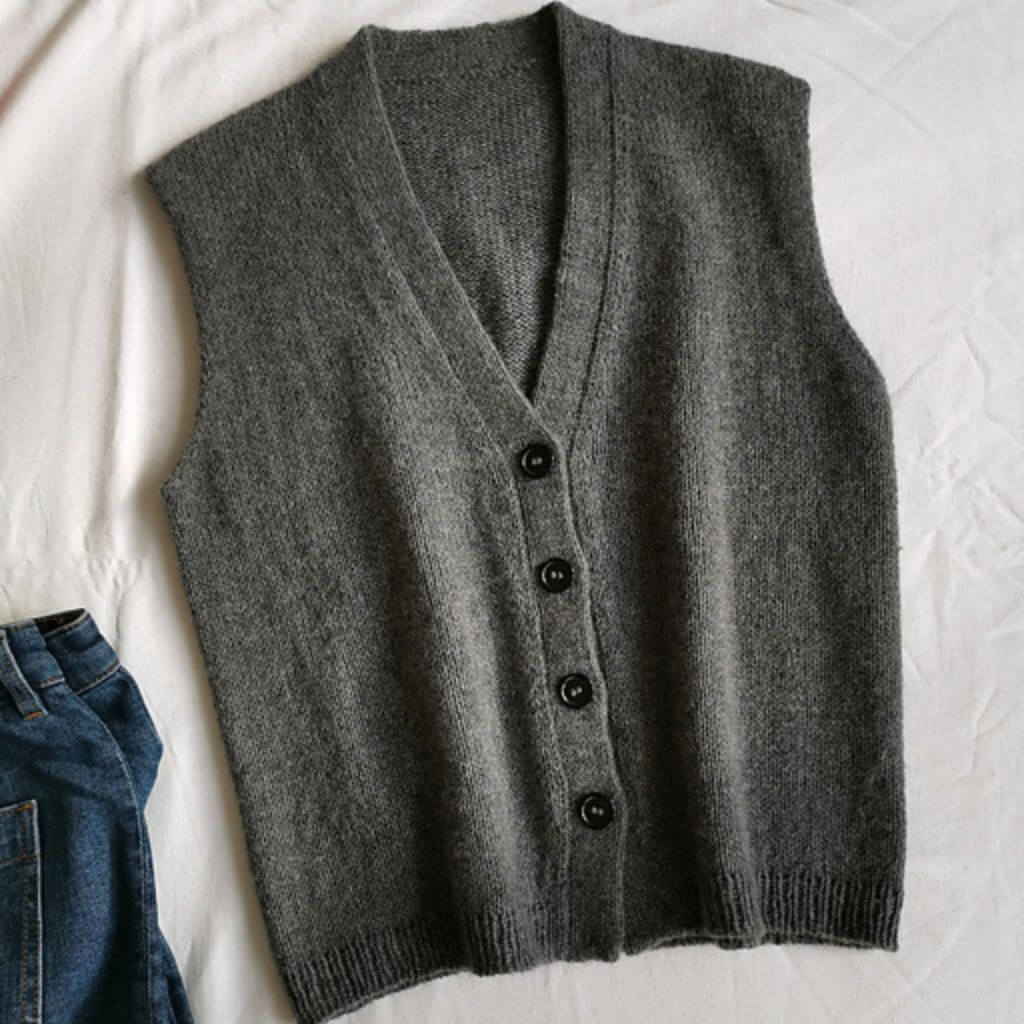 Paulastrickt Pattern Weste Toni Vest Strickanleitung - Paulstrickt (PDF) Lieblingsgarn