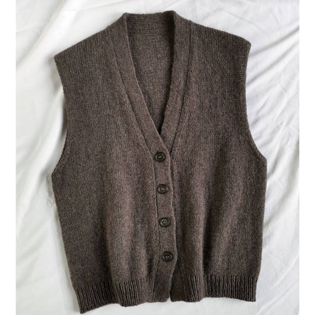 Paulastrickt Pattern Weste Toni Vest Strickanleitung - Paulstrickt (PDF) Lieblingsgarn