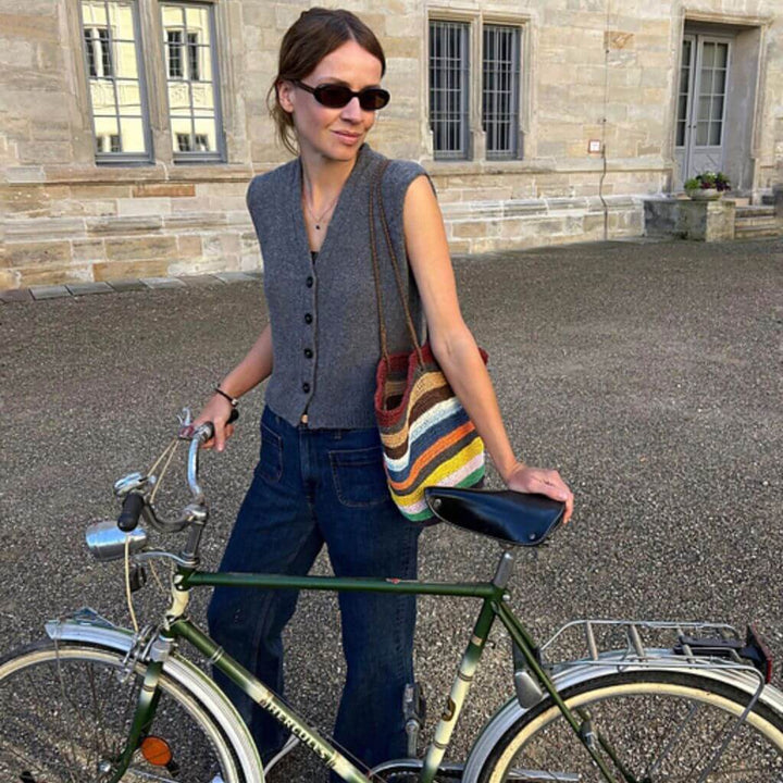 Paulastrickt Pattern Weste Toni Vest Strickanleitung - Paulstrickt (PDF) Lieblingsgarn