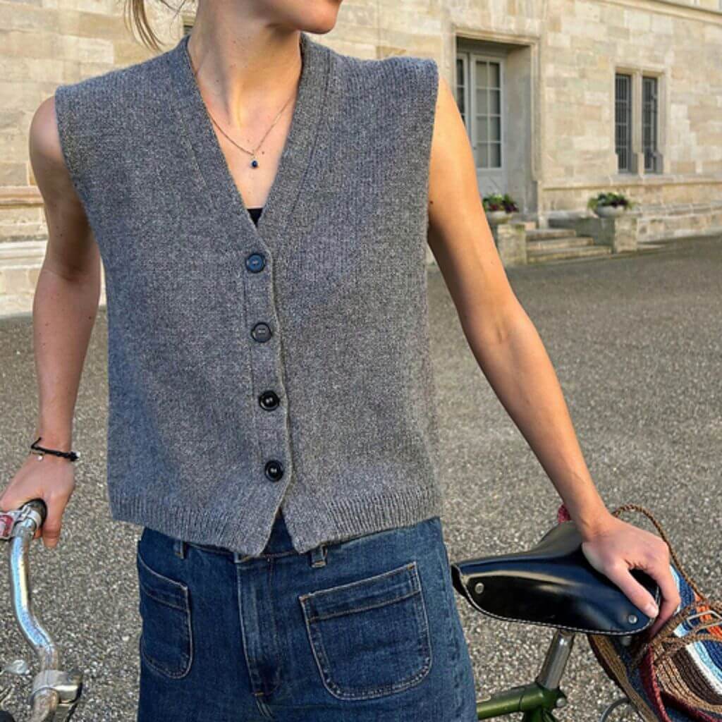 Paulastrickt Pattern Weste Toni Vest Strickanleitung - Paulstrickt (PDF) Lieblingsgarn