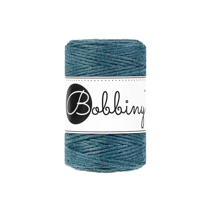 Bobbiny Peacock Blue Bobbiny Makramee Garn 1,5 mm Lieblingsgarn