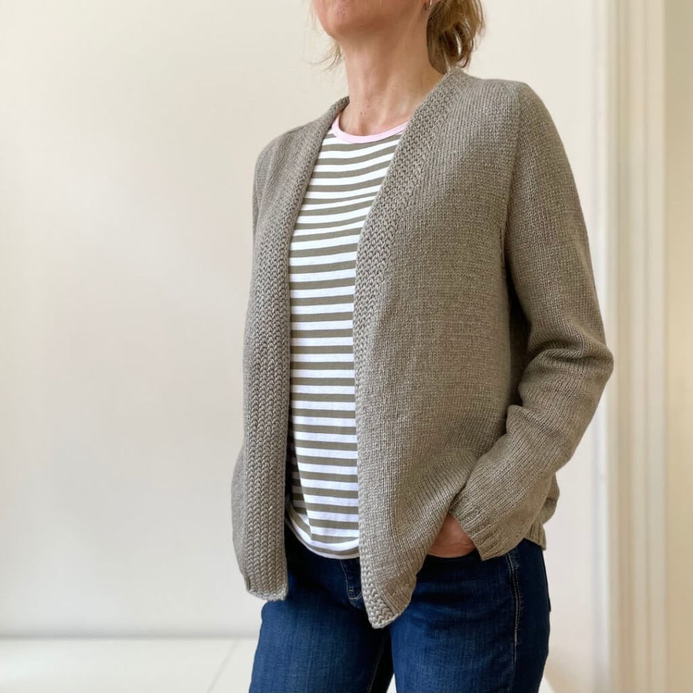 Strickauszeit Penna Cardigan Strickanleitung - Strickauszeit (PDF) Lieblingsgarn
