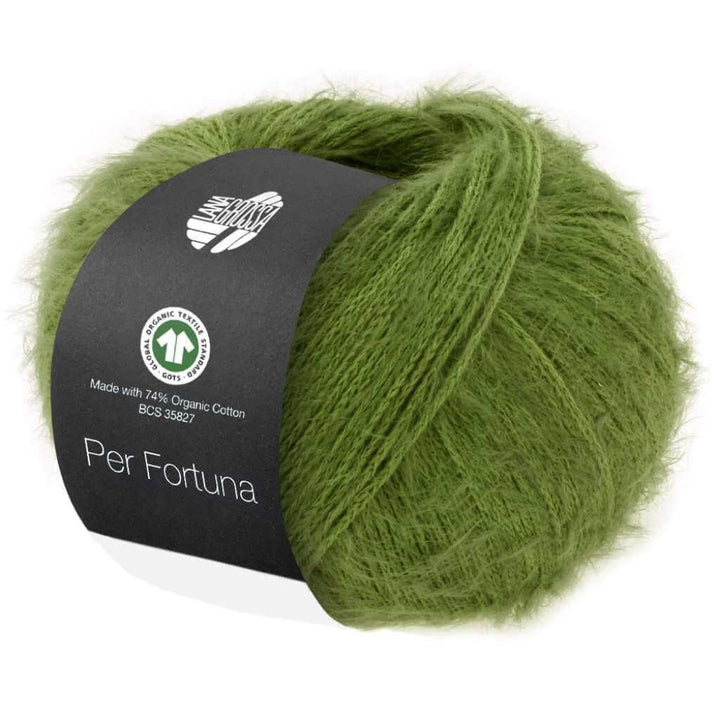 Lana Grossa 58 - Grün Lana Grossa Per Fortuna GOTS Lieblingsgarn