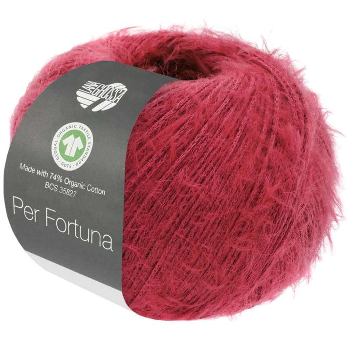 Lana Grossa 63 - Himbeer Lana Grossa Per Fortuna GOTS Lieblingsgarn