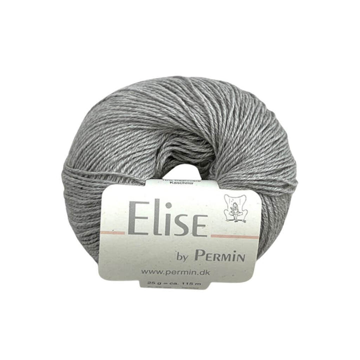 Permin Elise, Farbe 31 Nebel – Kaschmir und Stricken.Baumwolle bei Lieblingsgarn