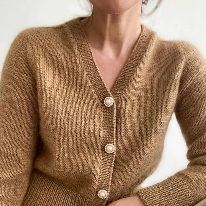 PetiteKnit Pattern Strickjacke April Cardigan Strickanleitung - PetiteKnit (Heft) Lieblingsgarn