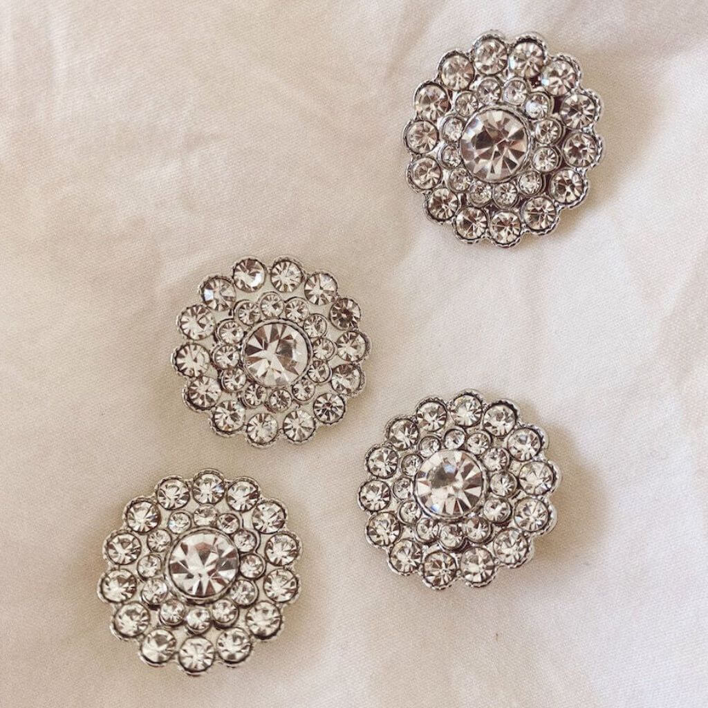 PetiteKnit PetiteKnit Bling Knöpfe 4 Stück Lieblingsgarn