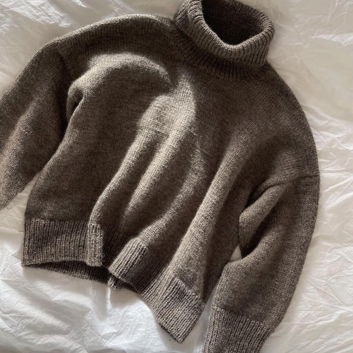 PetiteKnit Pattern Pullover Chestnut Sweater Strickanleitung - PetiteKnit (Heft) Lieblingsgarn