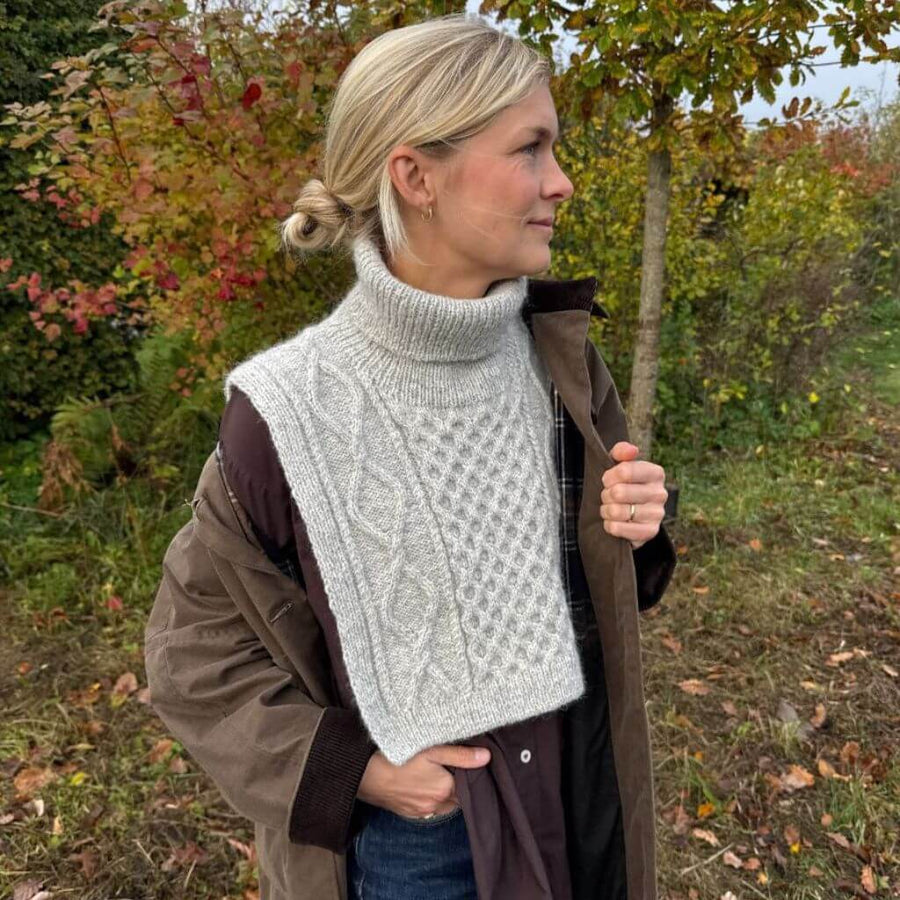 PetiteKnit Dagmar Neck Strickanleitung - PetiteKnit (Heft) Lieblingsgarn