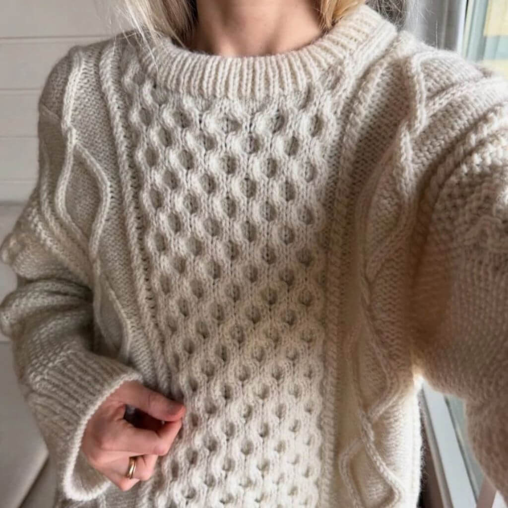 PetiteKnit Dagmar Sweater Strickanleitung - PetiteKnit (Heft) Lieblingsgarn