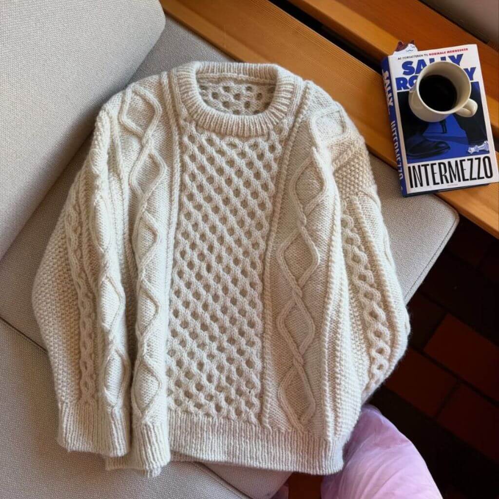 PetiteKnit Dagmar Sweater Strickanleitung - PetiteKnit (Heft) Lieblingsgarn