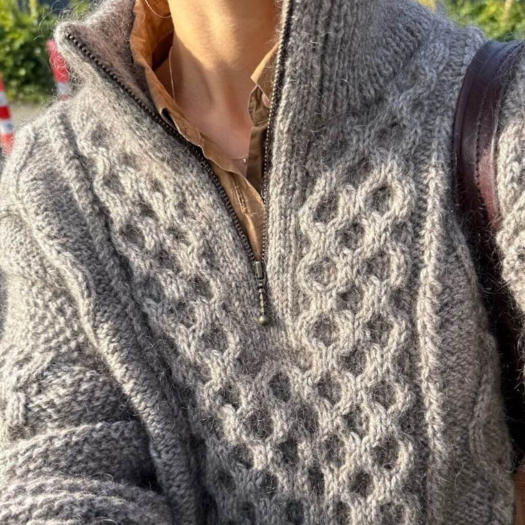 PetiteKnit Pullover Dagmar Zipper Sweater Strickanleitung - PetiteKnit (Heft) Lieblingsgarn