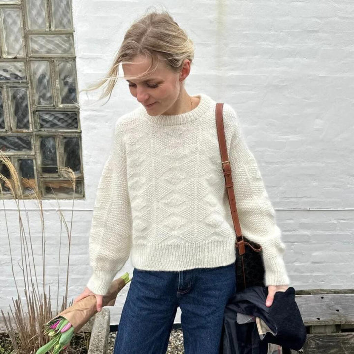 PetiteKnit Pattern Damen Pullover Esther Sweater Strickanleitung - PetiteKnit (Heft) Lieblingsgarn