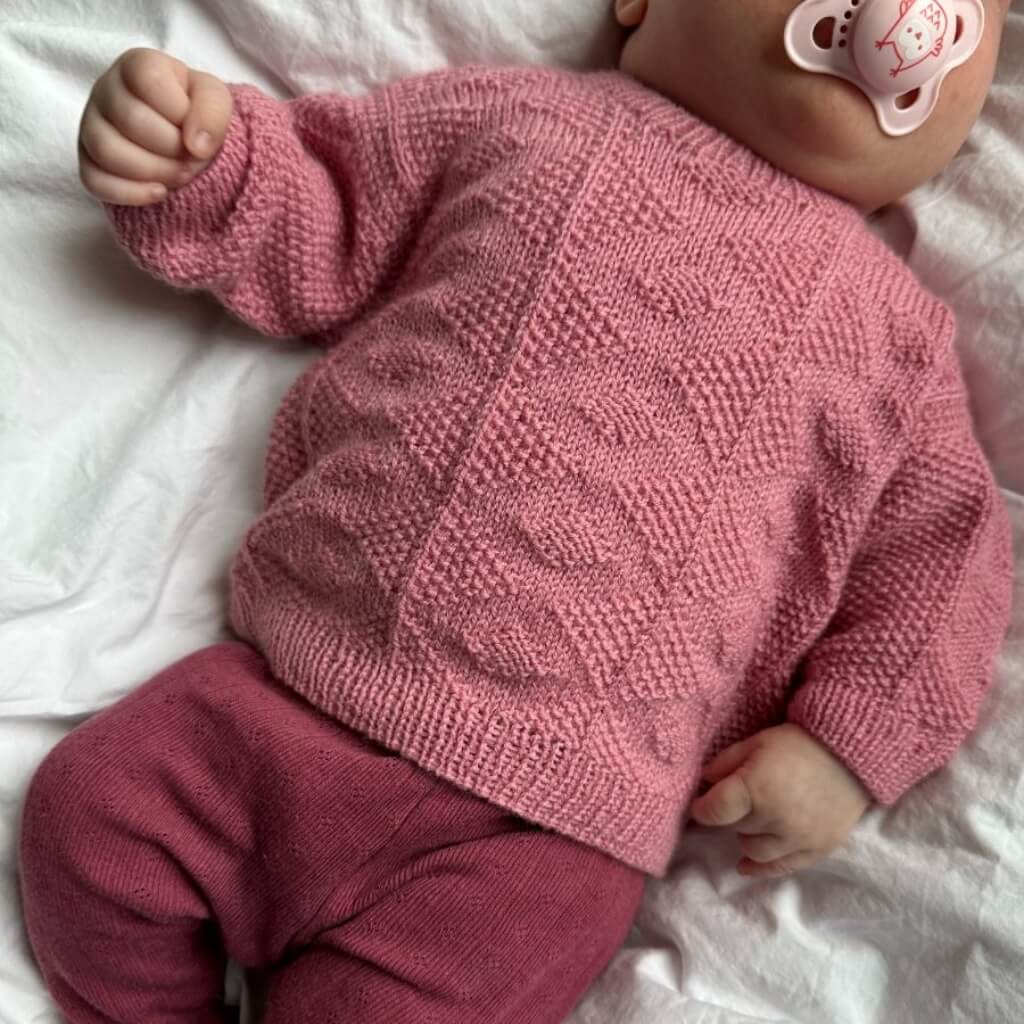 PetiteKnit Pattern Pullover Esther Sweater Baby Strickanleitung - PetiteKnit (Heft) Lieblingsgarn