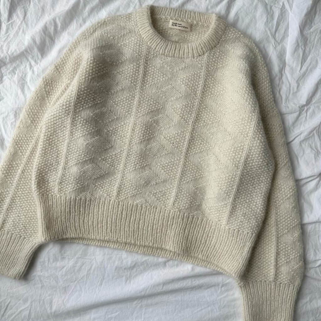 PetiteKnit Pattern Damen Pullover Esther Sweater Strickanleitung - PetiteKnit (Heft) Lieblingsgarn