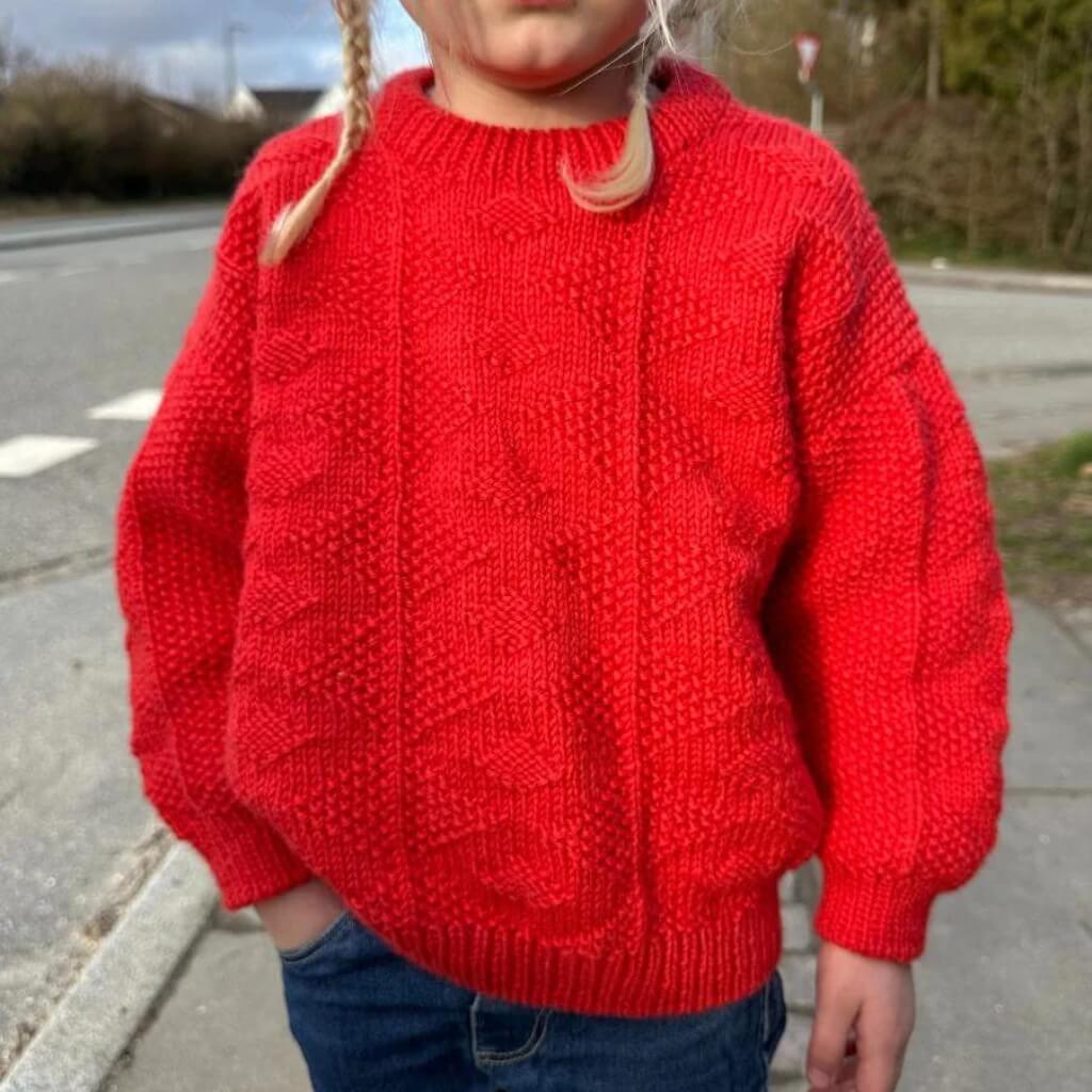 PetiteKnit Pattern Pullover Esther Sweater Junior Strickanleitung - PetiteKnit (Heft) Lieblingsgarn