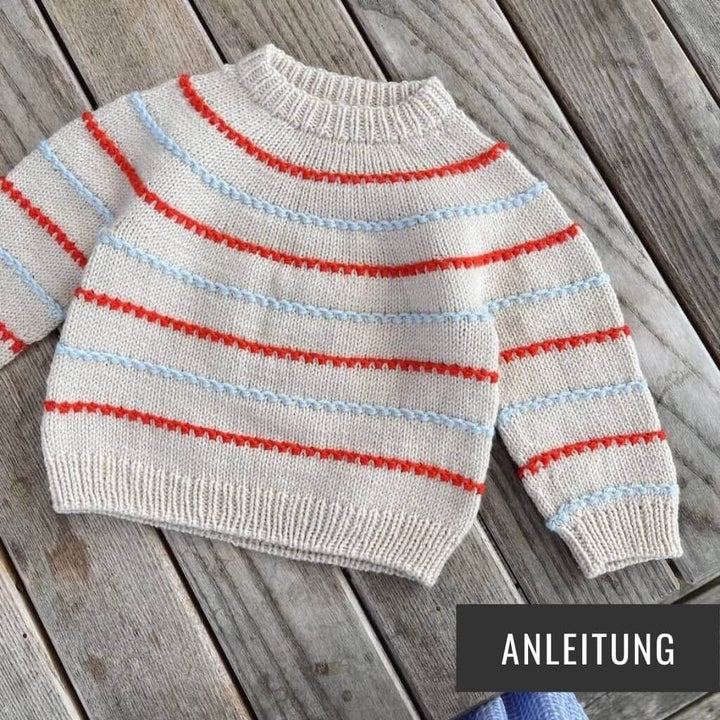 PetiteKnit Pattern Kinder Pullover Festival Sweater Strickanleitung - PetiteKnit (Heft) Lieblingsgarn