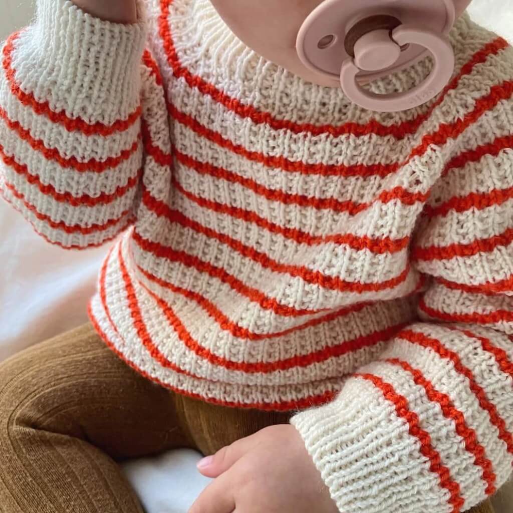 PetiteKnit Pattern Pullover Friday Sweater Baby Strickanleitung - PetiteKnit (Heft) Lieblingsgarn