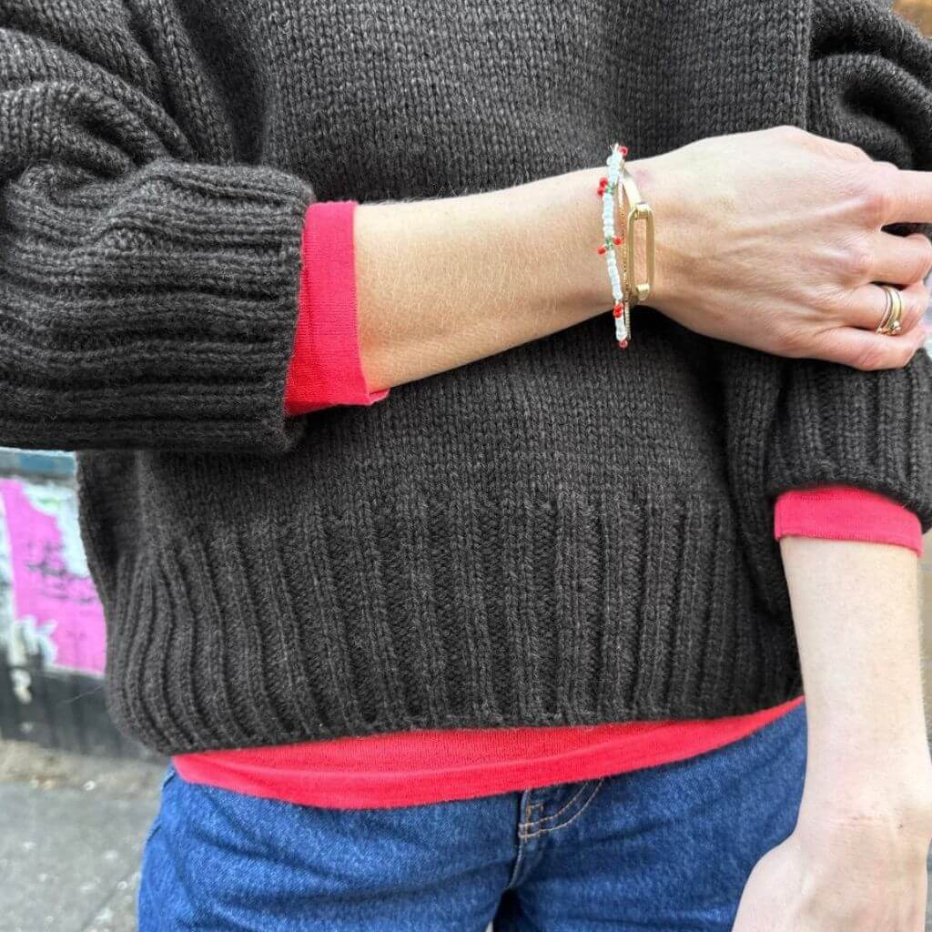 PetiteKnit Pattern Hannah Sweater O-Neck Strickanleitung - PetiteKnit (Heft) Lieblingsgarn