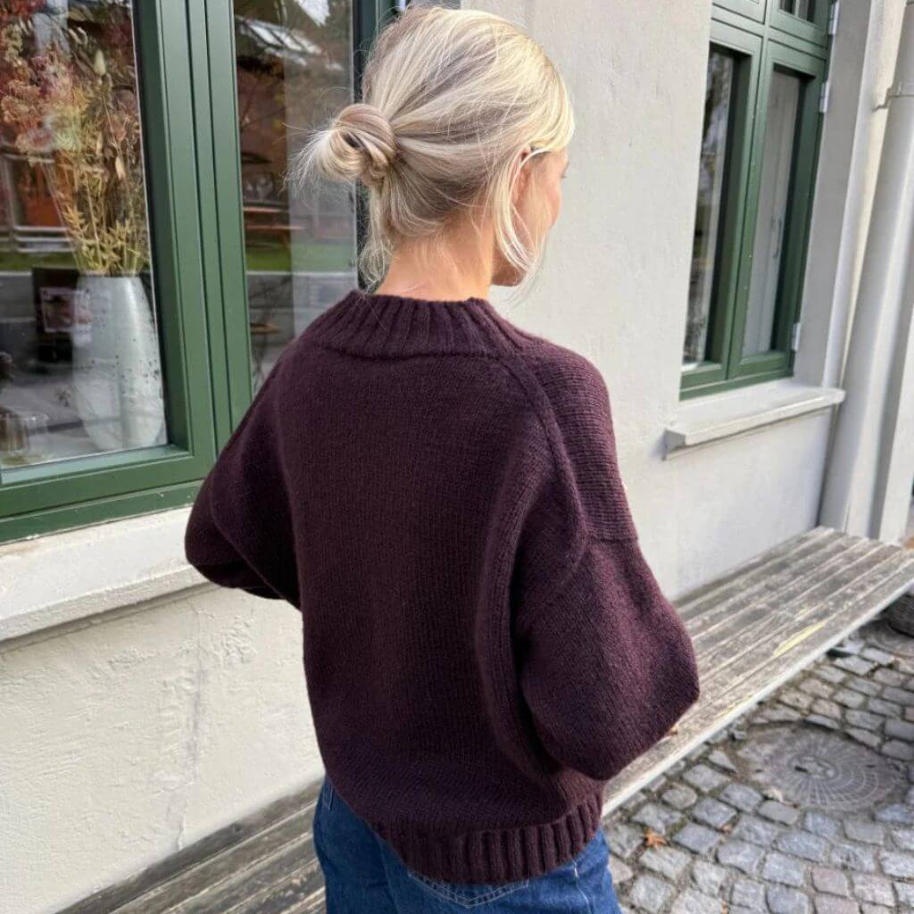 PetiteKnit Hannah Sweater V-Neck Strickanleitung - PetiteKnit (Heft) Lieblingsgarn