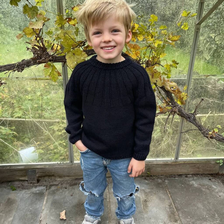 PetiteKnit Pattern Kinder Pullover Haralds Sweater Strickanleitung - PetiteKnit (Heft) Lieblingsgarn
