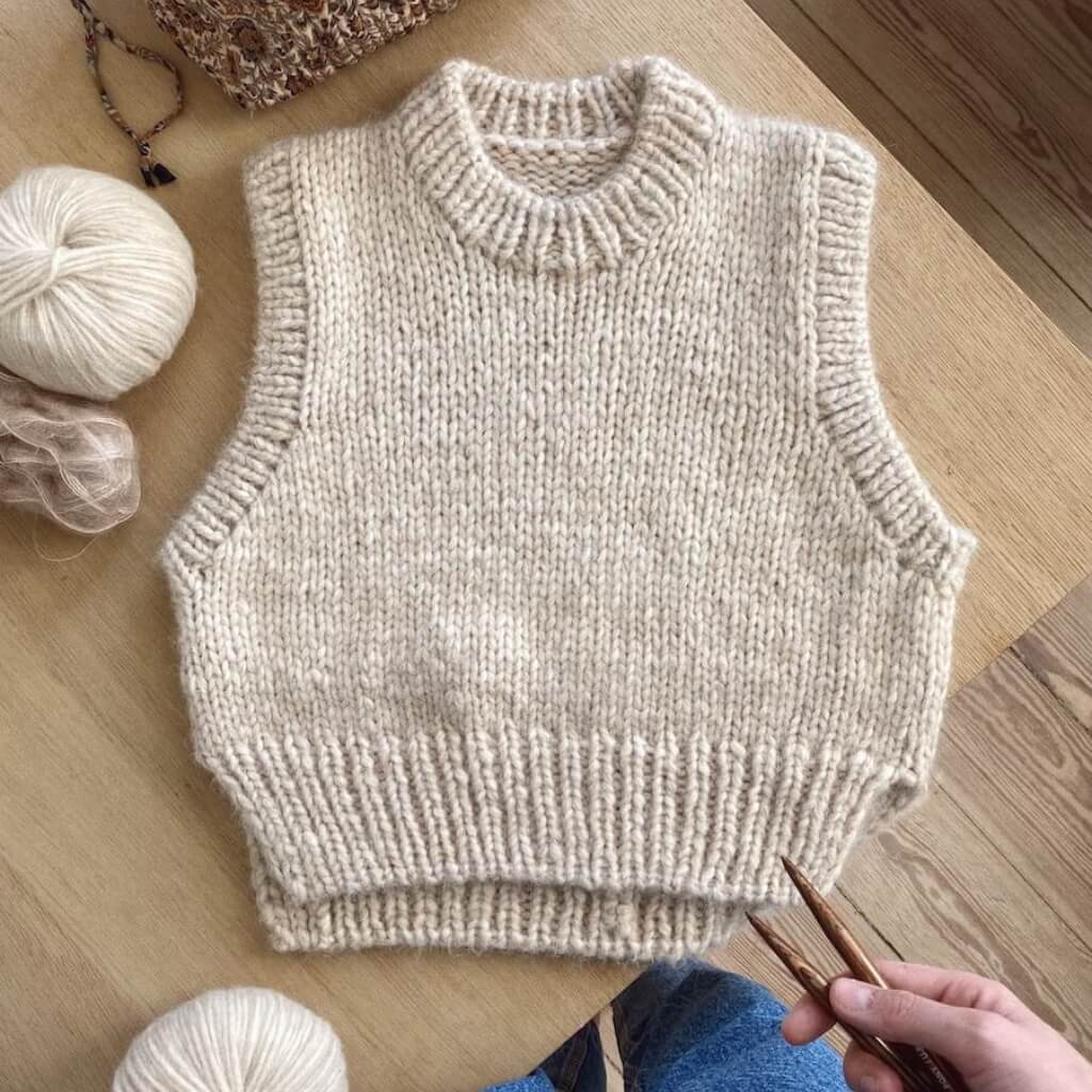 PetiteKnit Pattern Holiday Pullunder Strickanleitung - PetiteKnit (Heft) Lieblingsgarn