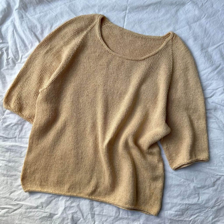 PetiteKnit Pattern Kumulus Tee O-Neck Strickanleitung - PetiteKnit (Heft) Lieblingsgarn