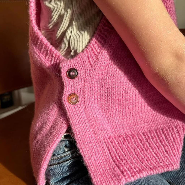 PetiteKnit Pattern Pullunder Lulu Slipover Junior Strickanleitung - PetiteKnit (Heft) Lieblingsgarn