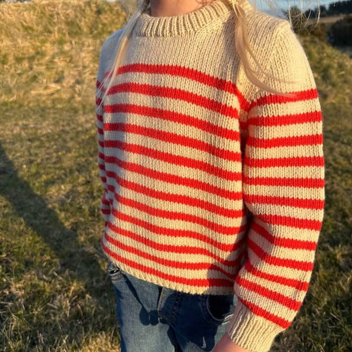PetiteKnit Pattern Pullover Lyon Sweater Junior Strickanleitung - PetiteKnit (Heft) Lieblingsgarn