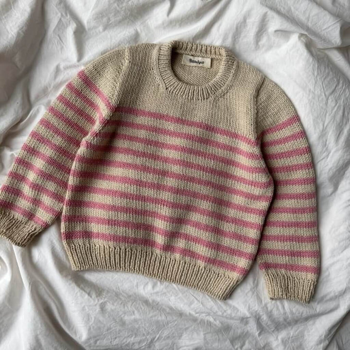 PetiteKnit Pattern Pullover Lyon Sweater Junior Strickanleitung - PetiteKnit (Heft) Lieblingsgarn