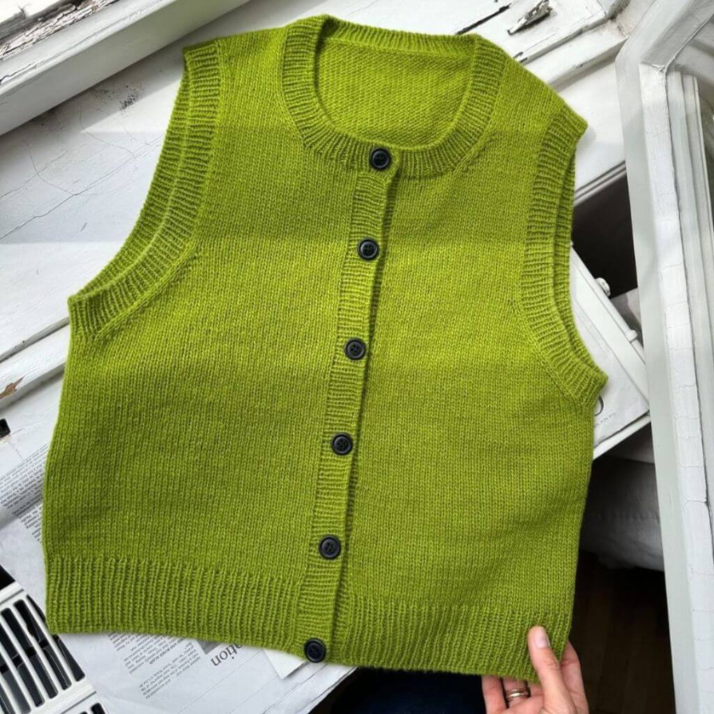 PetiteKnit Maggie Vest Top Strickanleitung - PetiteKnit (Heft) Lieblingsgarn