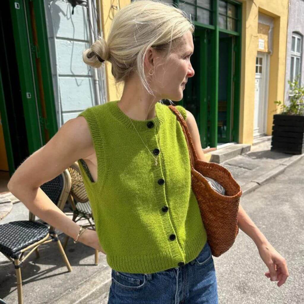 PetiteKnit Pattern Maggie Vest Top Strickanleitung - PetiteKnit (Heft) Lieblingsgarn