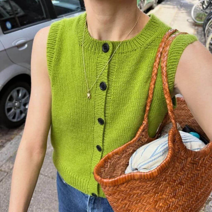 PetiteKnit Maggie Vest Top Strickanleitung - PetiteKnit (Heft) Lieblingsgarn