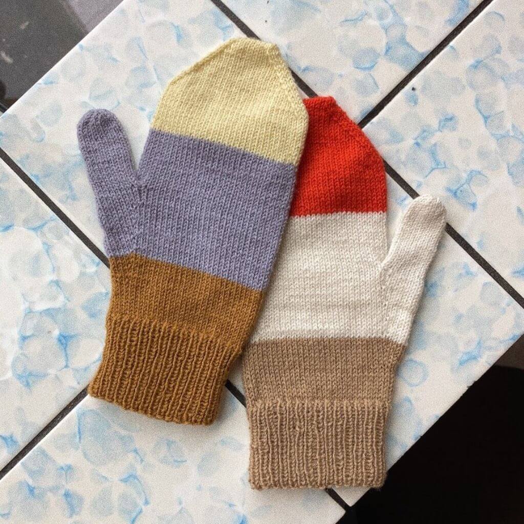 PetiteKnit Pattern Fäustlinge Nordsee Strickanleitung - PetiteKnit (Heft) Lieblingsgarn