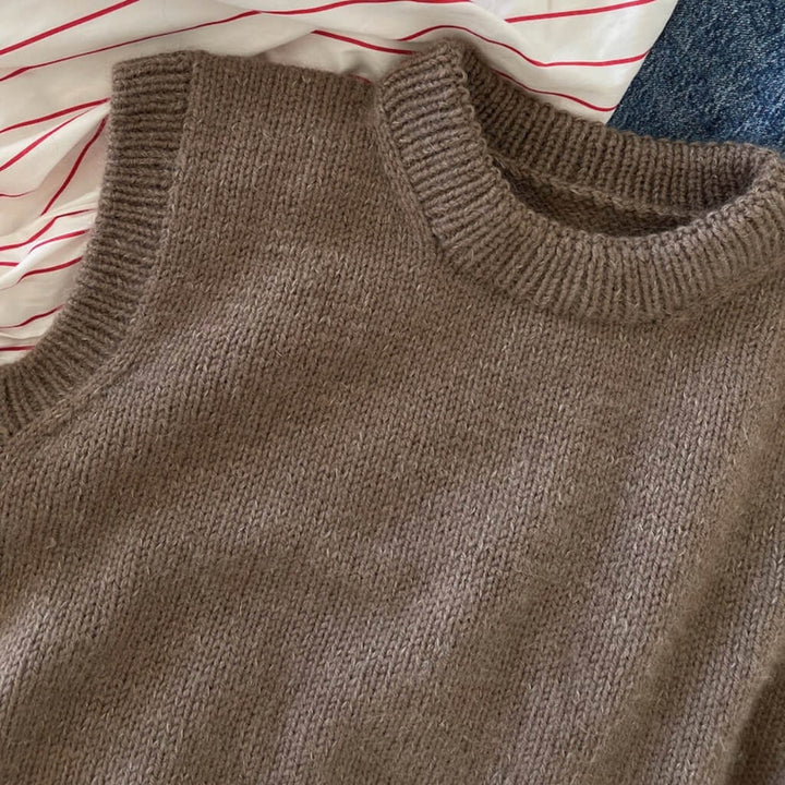 PetiteKnit Pattern Pullunder Novice Slipover Strickanleitung - PetiteKnit (Heft) Lieblingsgarn