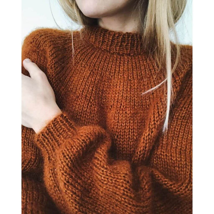 PetiteKnit Pattern Damen Pullover Novice Sweater Strickanleitung - PetiteKnit (Heft) Lieblingsgarn