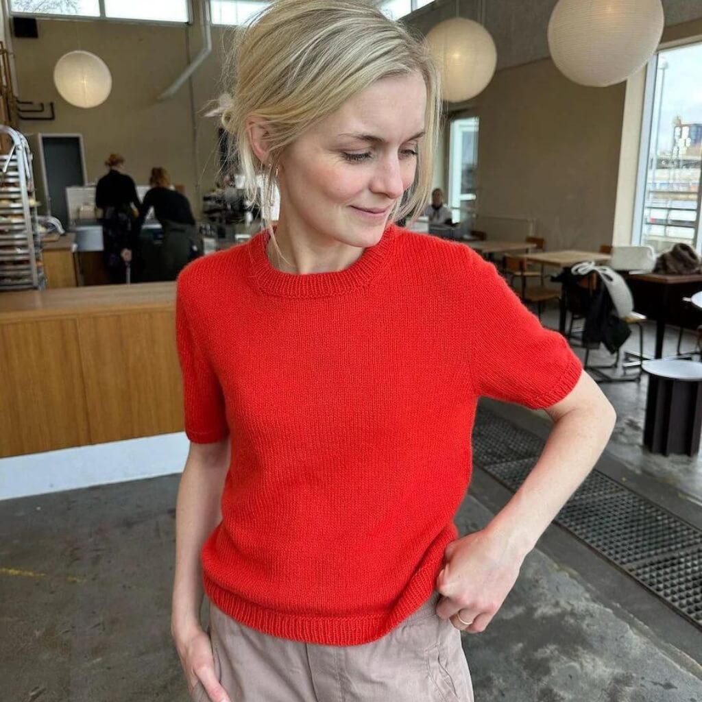 PetiteKnit Pattern Shirt Poppy Tee Strickanleitung - PetiteKnit (Heft) Lieblingsgarn