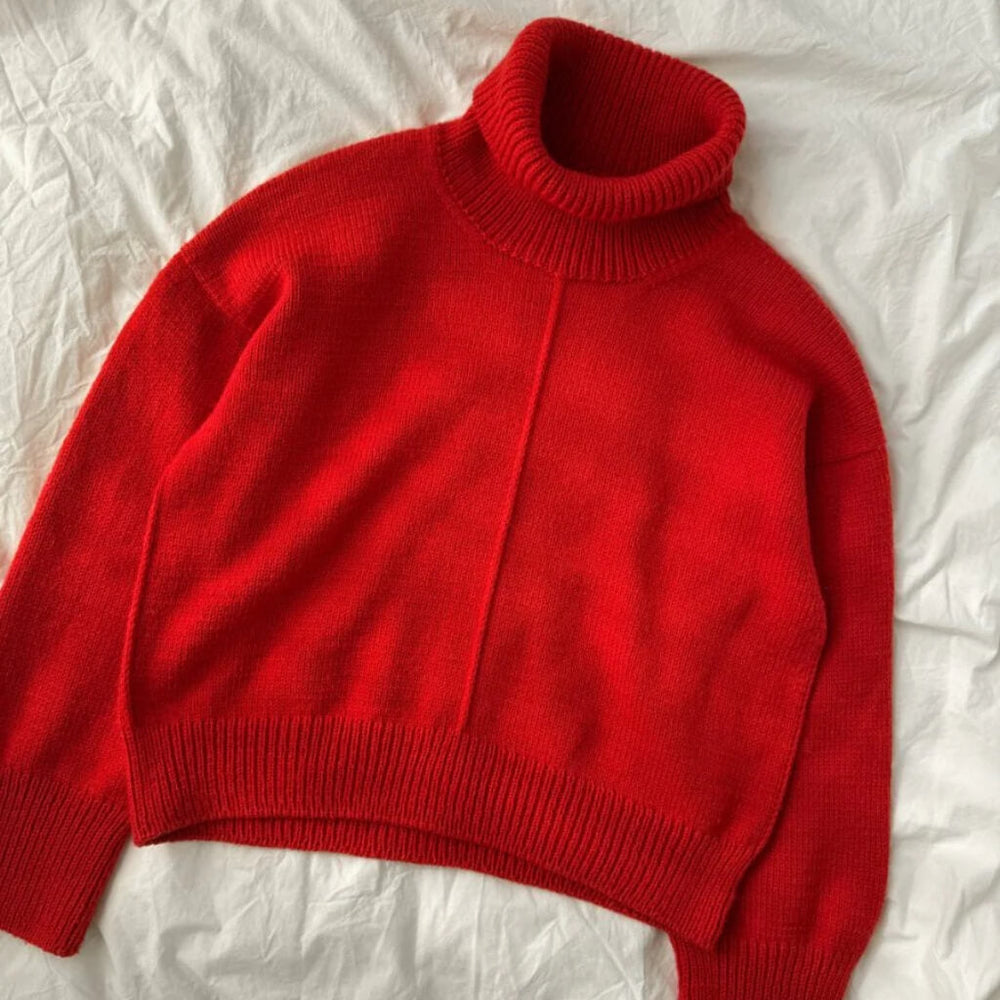 PetiteKnit Pullover Scarlet Sweater Strickanleitung - PetiteKnit (Heft) Lieblingsgarn