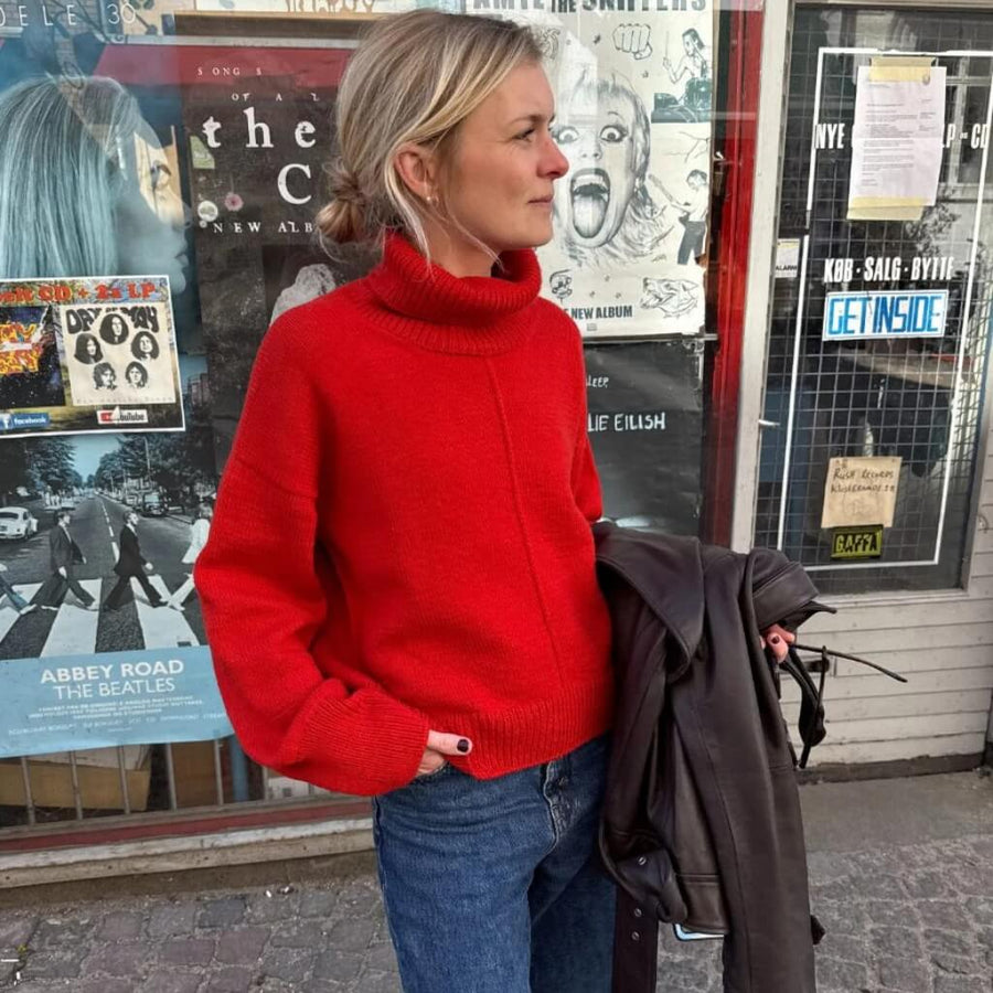 PetiteKnit Pullover Scarlet Sweater Strickanleitung - PetiteKnit (Heft) Lieblingsgarn